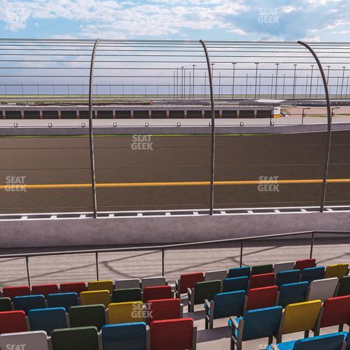 Daytona International Speedway - Section Front 130 Seat View