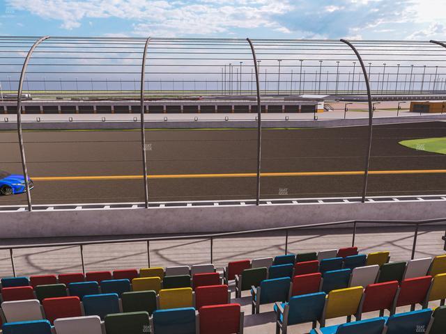 Daytona International Speedway - Section Front 130 Seat View Daytona International Speedway - Section Front 130 Seat View