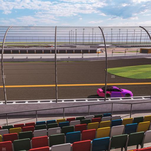 Daytona International Speedway - Section Front 131 Seat View