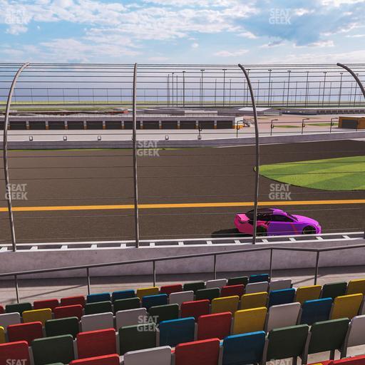 Daytona International Speedway - Section Front 131 Seat View