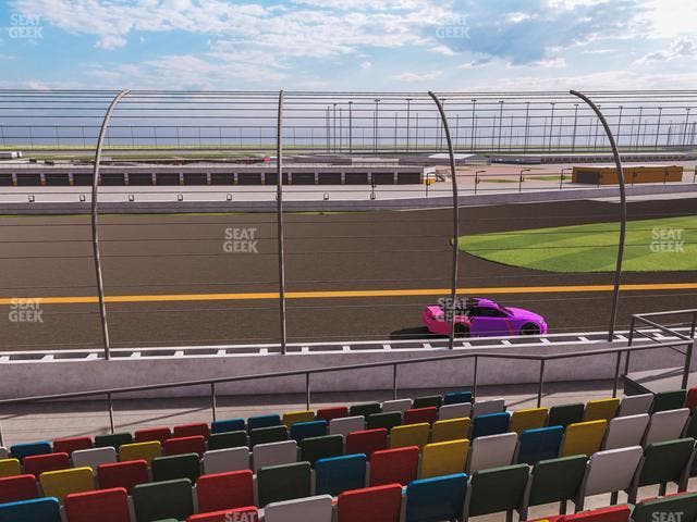 Daytona International Speedway - Section Front 131 Seat View