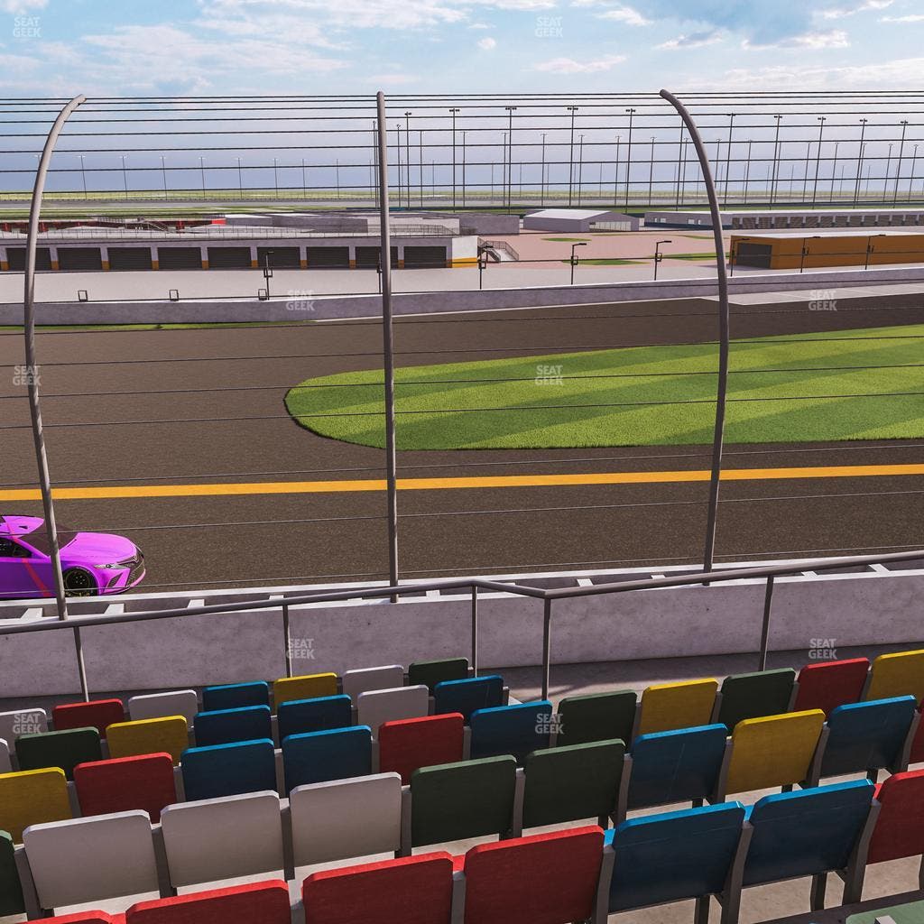 Daytona International Speedway - Section Front 132 Seat View
