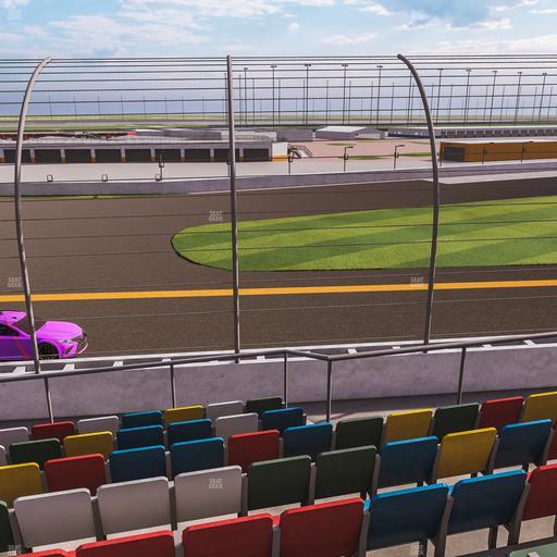 Daytona International Speedway - Section Front 132 Seat View