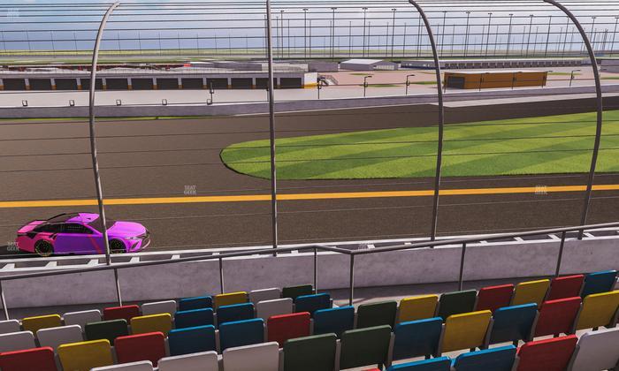 Daytona International Speedway - Section Front 132 Seat View