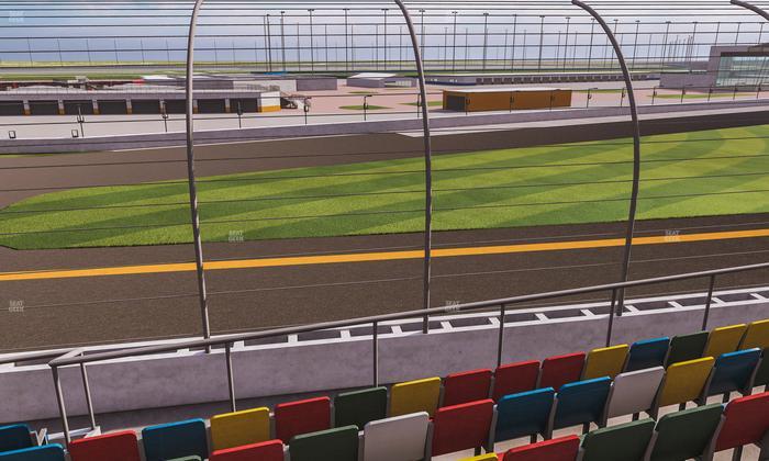 Daytona International Speedway - Section Front 133 Seat View