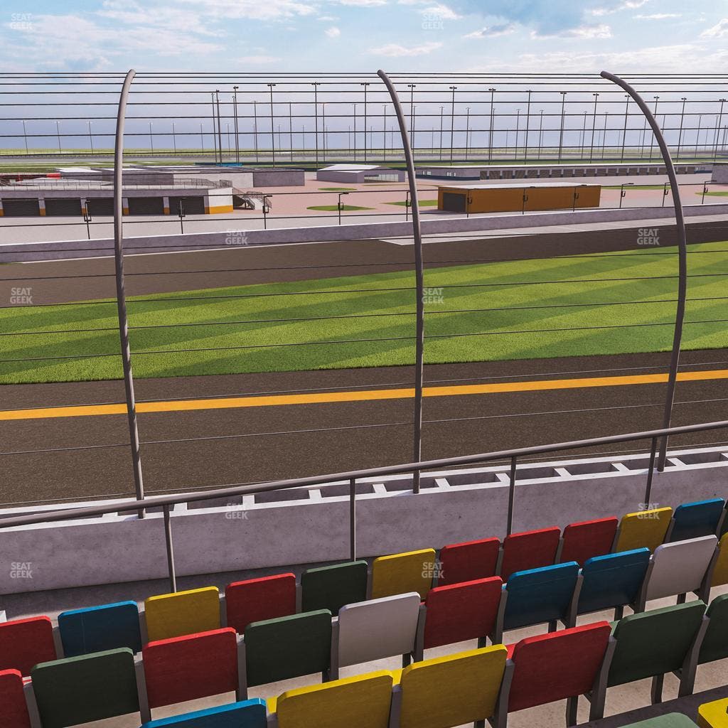 Daytona International Speedway - Section Front 133 Seat View