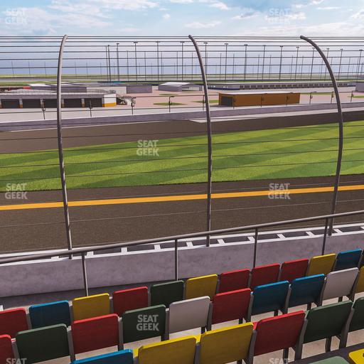 Daytona International Speedway - Section Front 133 Seat View