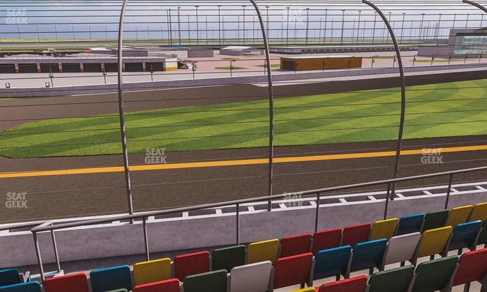 Daytona International Speedway - Section Front 133 Seat View