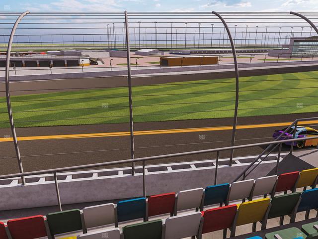 Daytona International Speedway - Section Front 134 Seat View