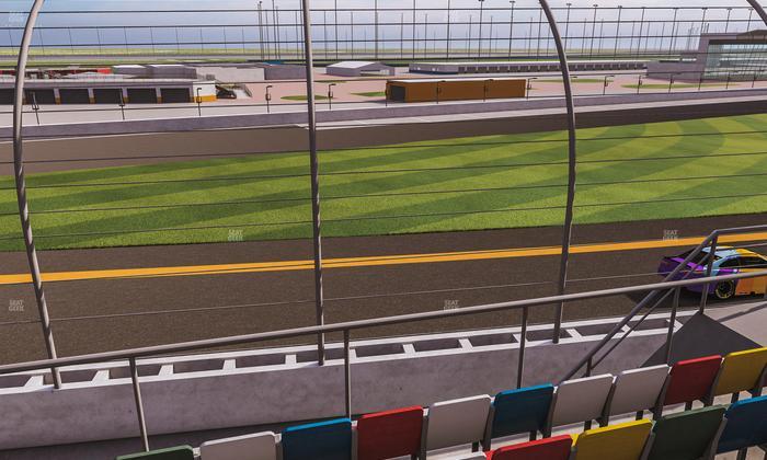Daytona International Speedway - Section Front 134 Seat View