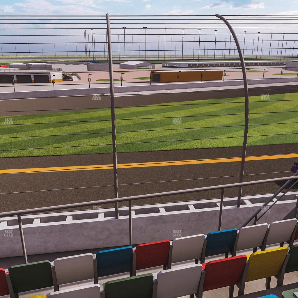 Daytona International Speedway - Section Front 134 Seat View