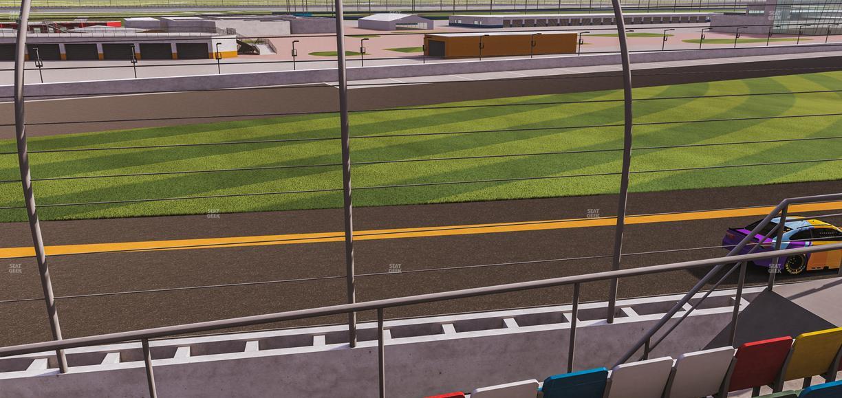 Daytona International Speedway - Section Front 134 Seat View