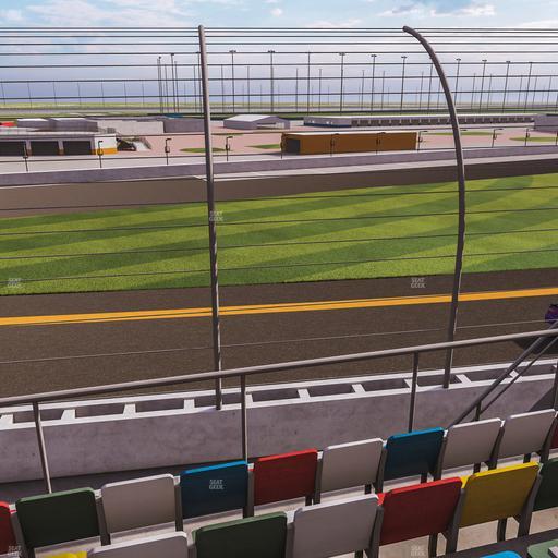 Daytona International Speedway - Section Front 134 Seat View