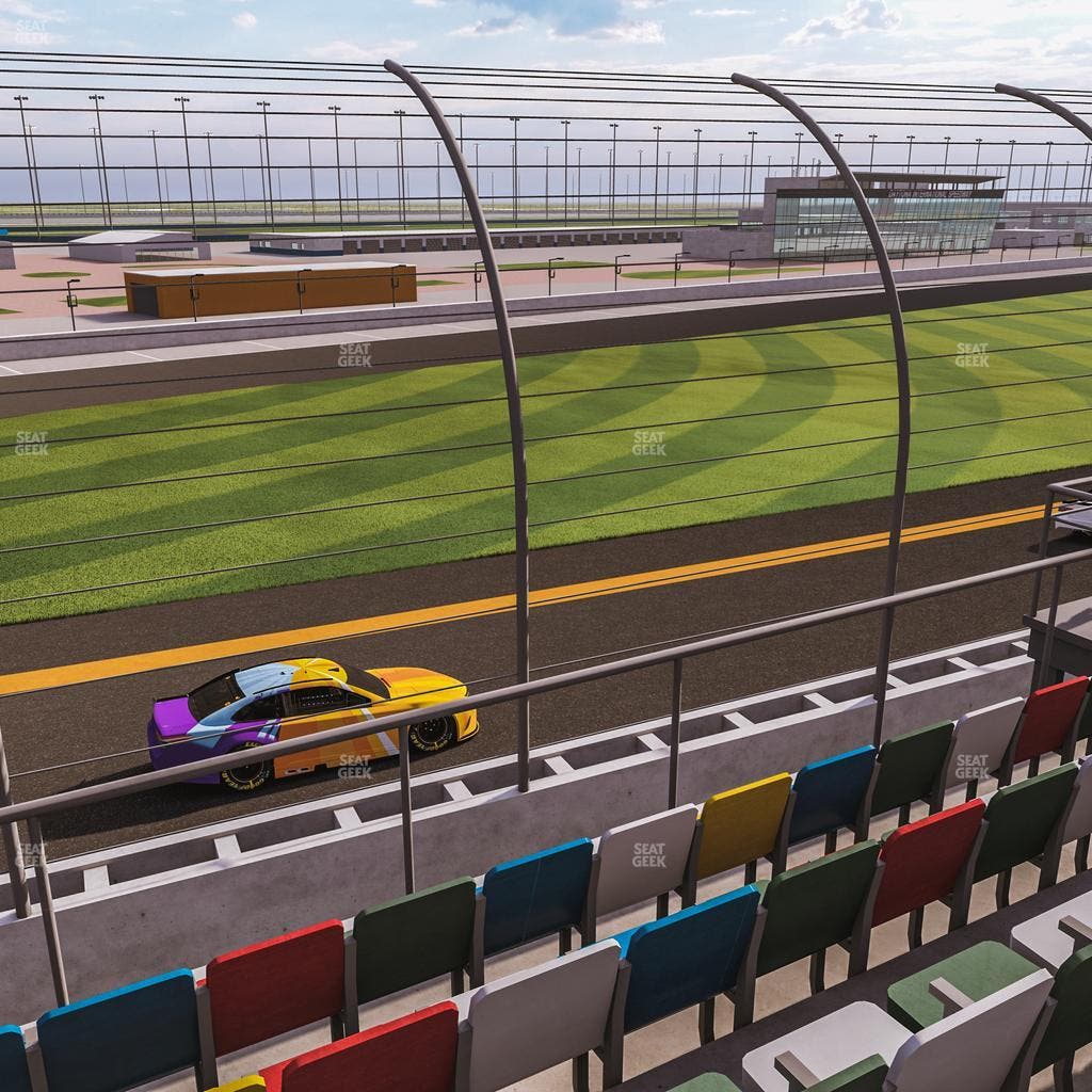 Daytona International Speedway - Section Front 135 Seat View