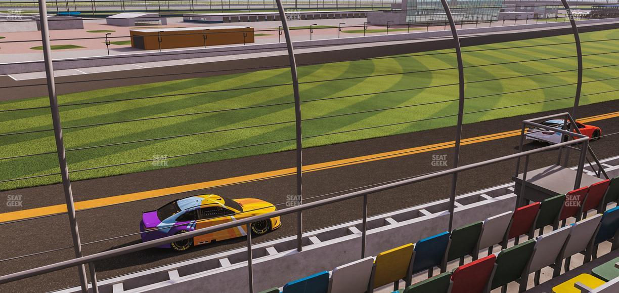 Daytona International Speedway - Section Front 135 Seat View