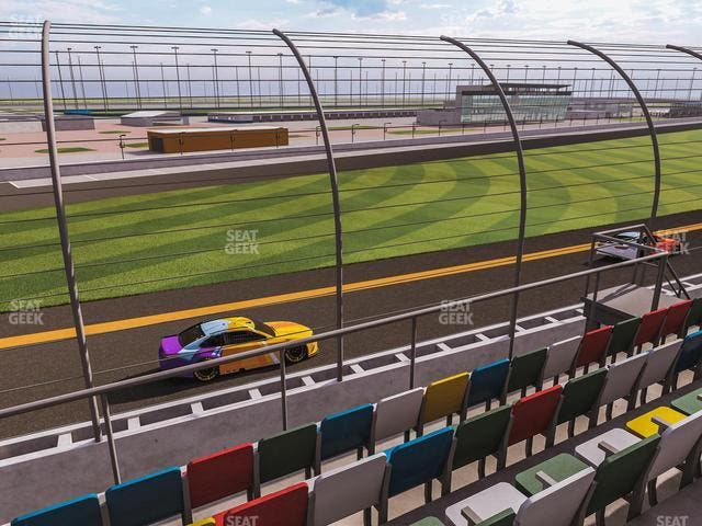 Daytona International Speedway - Section Front 135 Seat View