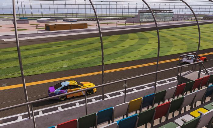 Daytona International Speedway - Section Front 135 Seat View