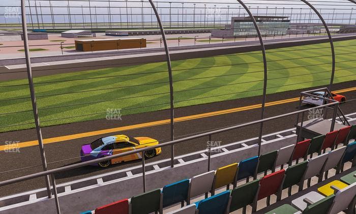 Daytona International Speedway - Section Front 135 Seat View