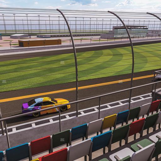 Daytona International Speedway - Section Front 135 Seat View