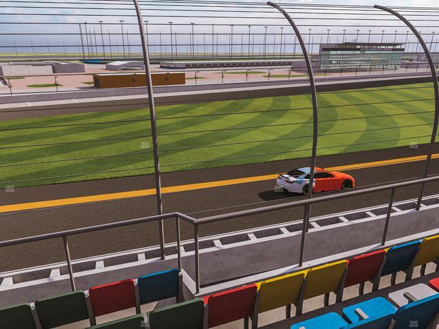 Daytona International Speedway - Section Front 136 Seat View Daytona International Speedway - Section Front 136 Seat View