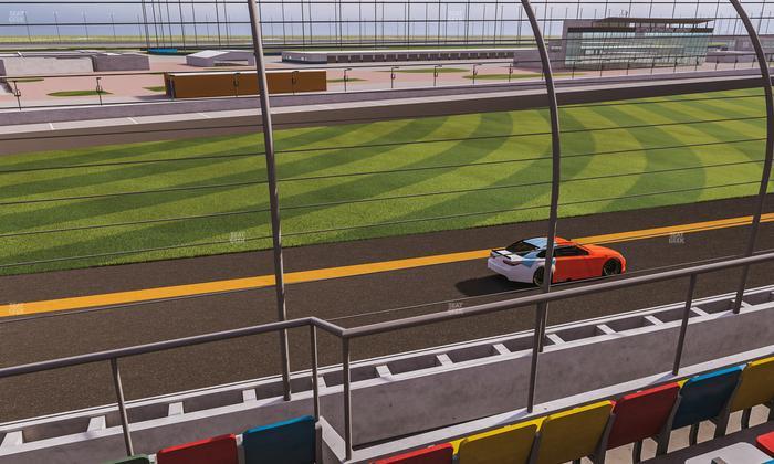 Daytona International Speedway - Section Front 136 Seat View