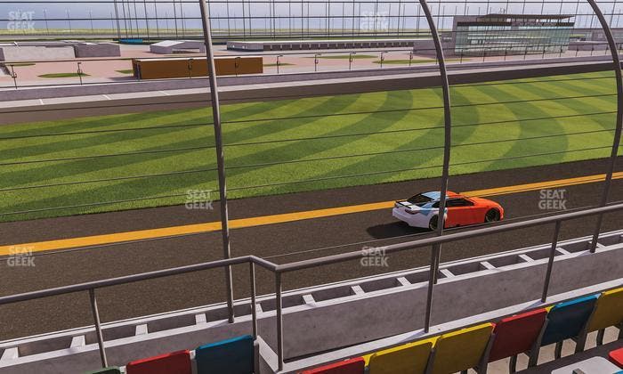 Daytona International Speedway - Section Front 136 Seat View