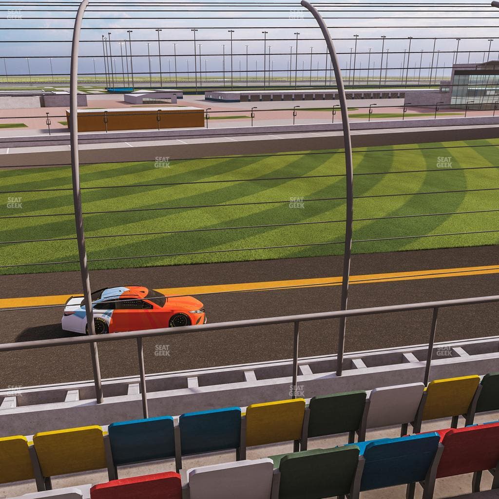 Daytona International Speedway - Section Front 137 Seat View