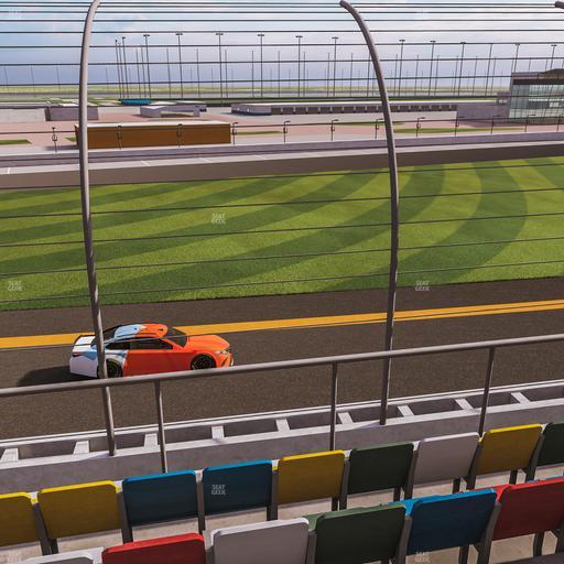 Daytona International Speedway - Section Front 137 Seat View