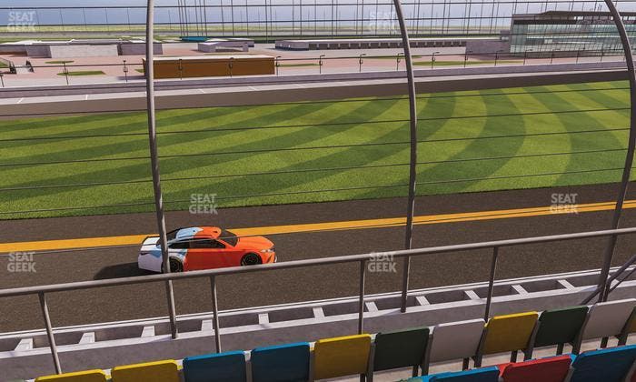 Daytona International Speedway - Section Front 137 Seat View