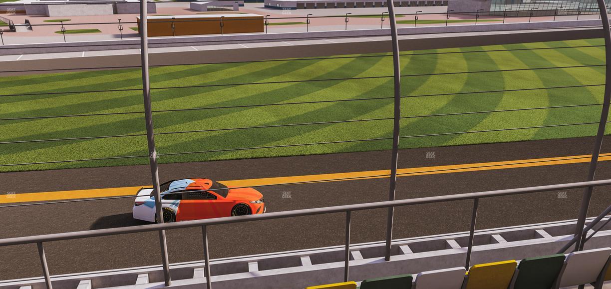 Daytona International Speedway - Section Front 137 Seat View