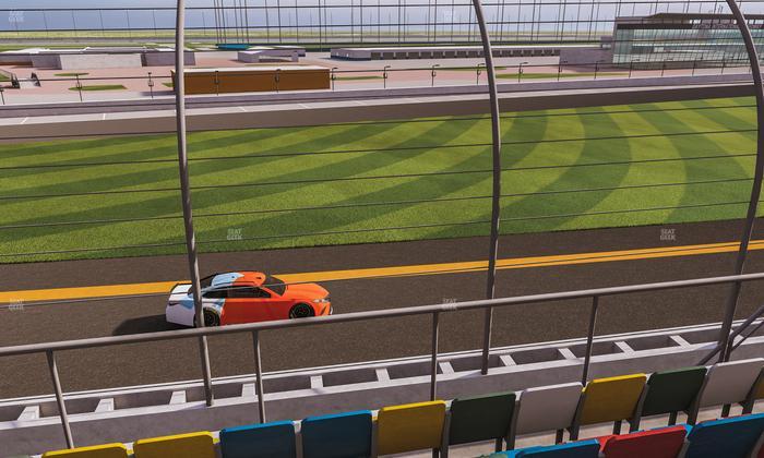Daytona International Speedway - Section Front 137 Seat View