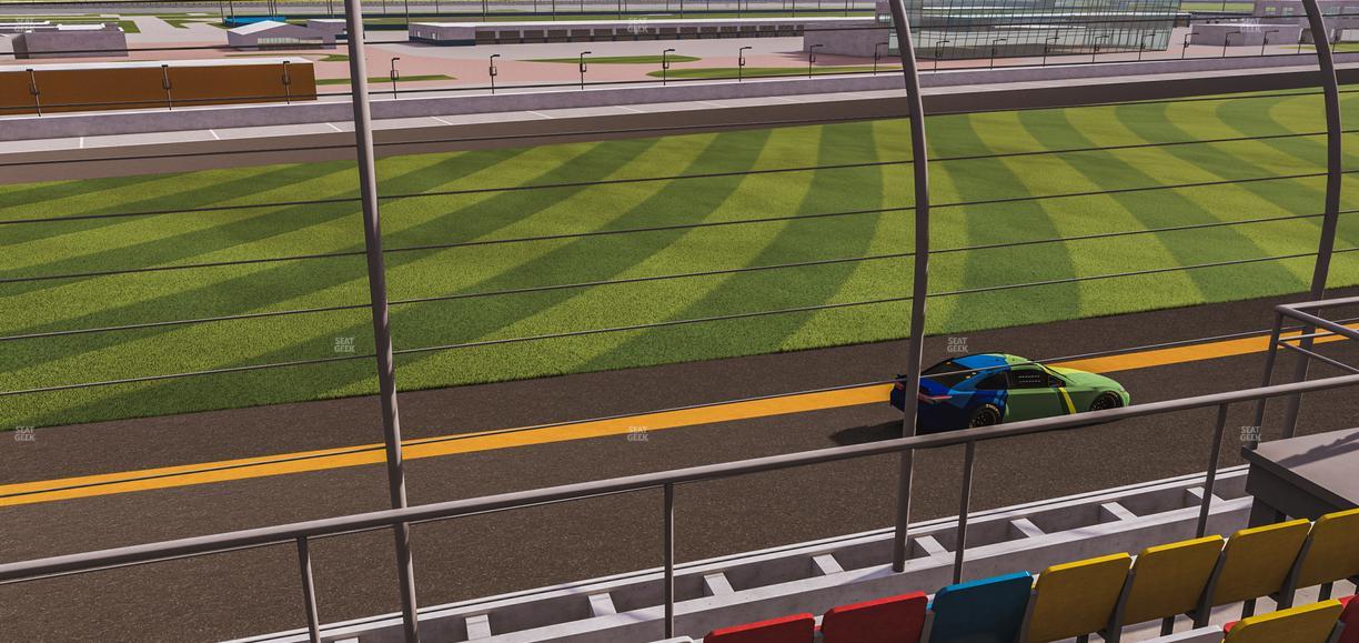Daytona International Speedway - Section Front 138 Seat View