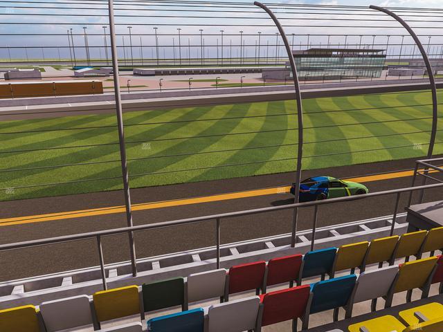 Daytona International Speedway - Section Front 138 Seat View
