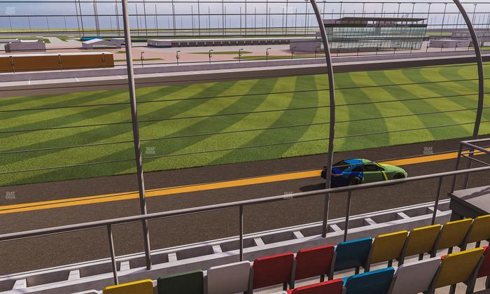 Daytona International Speedway - Section Front 138 Seat View