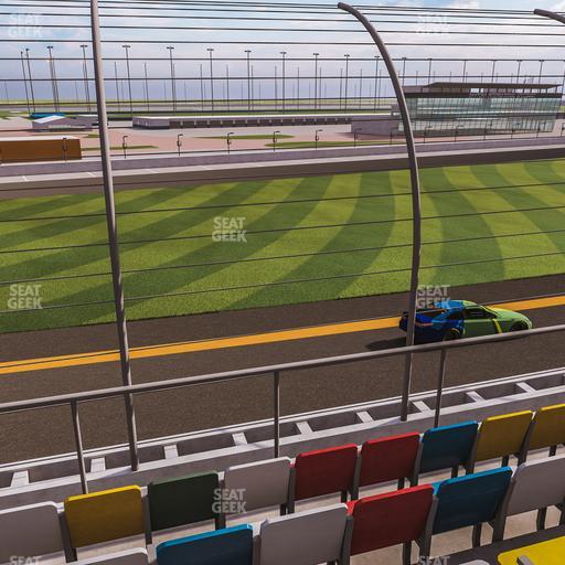 Daytona International Speedway - Section Front 138 Seat View
