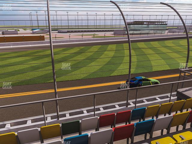 Daytona International Speedway - Section Front 138 Seat View