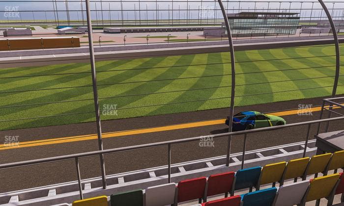 Daytona International Speedway - Section Front 138 Seat View