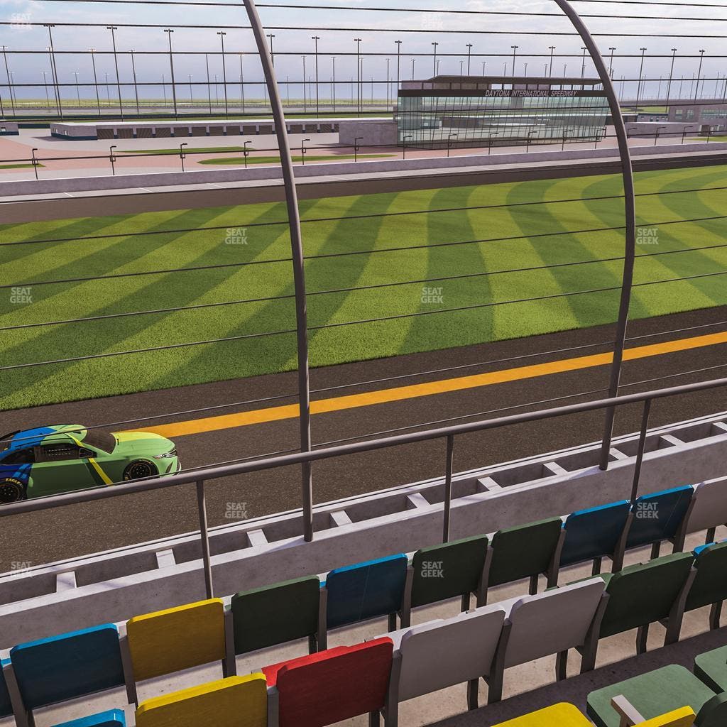 Daytona International Speedway - Section Front 139 Seat View