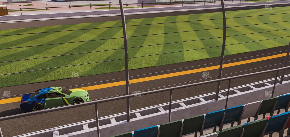 Daytona International Speedway - Section Front 139 Seat View