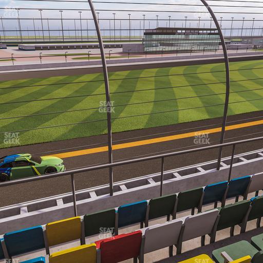 Daytona International Speedway - Section Front 139 Seat View