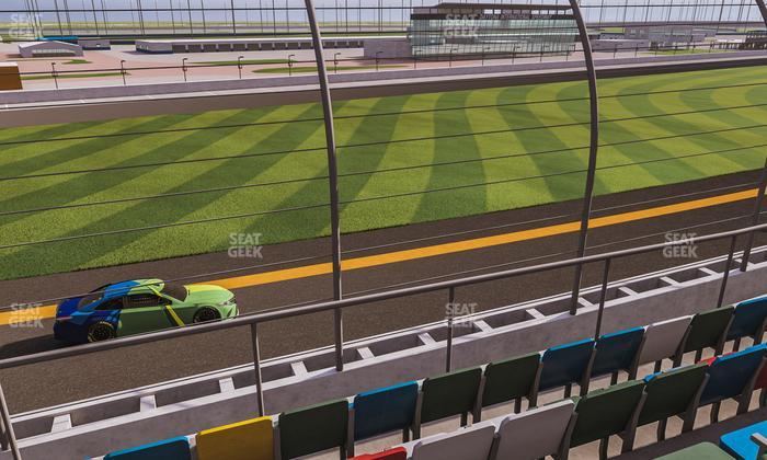 Daytona International Speedway - Section Front 139 Seat View