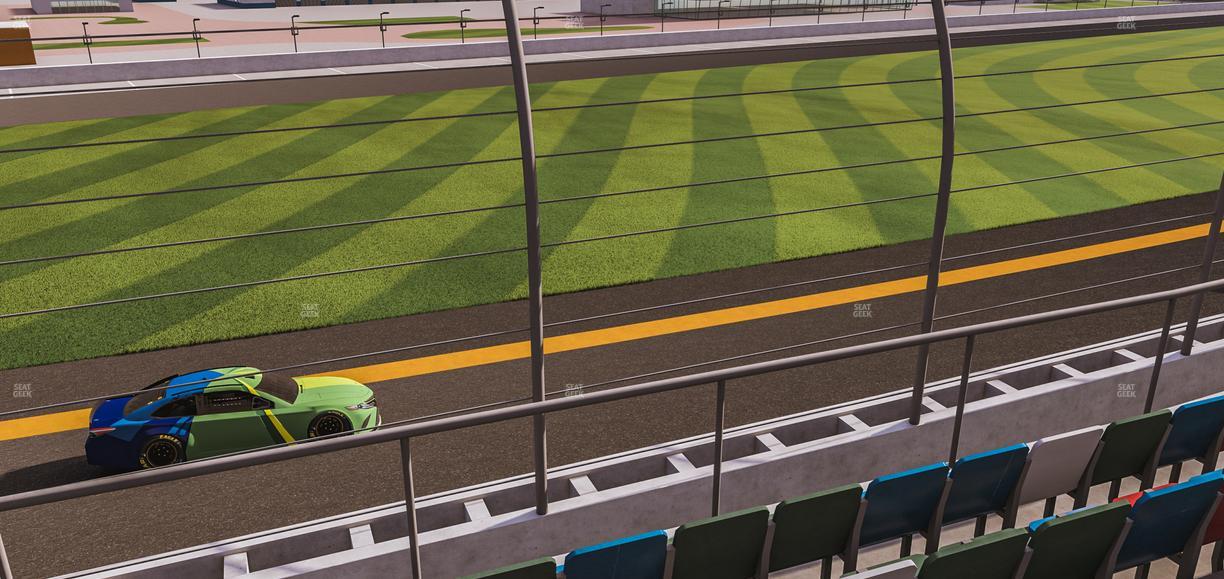 Daytona International Speedway - Section Front 139 Seat View