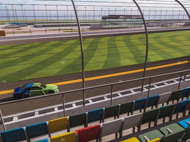 Daytona International Speedway - Section Front 139 Seat View