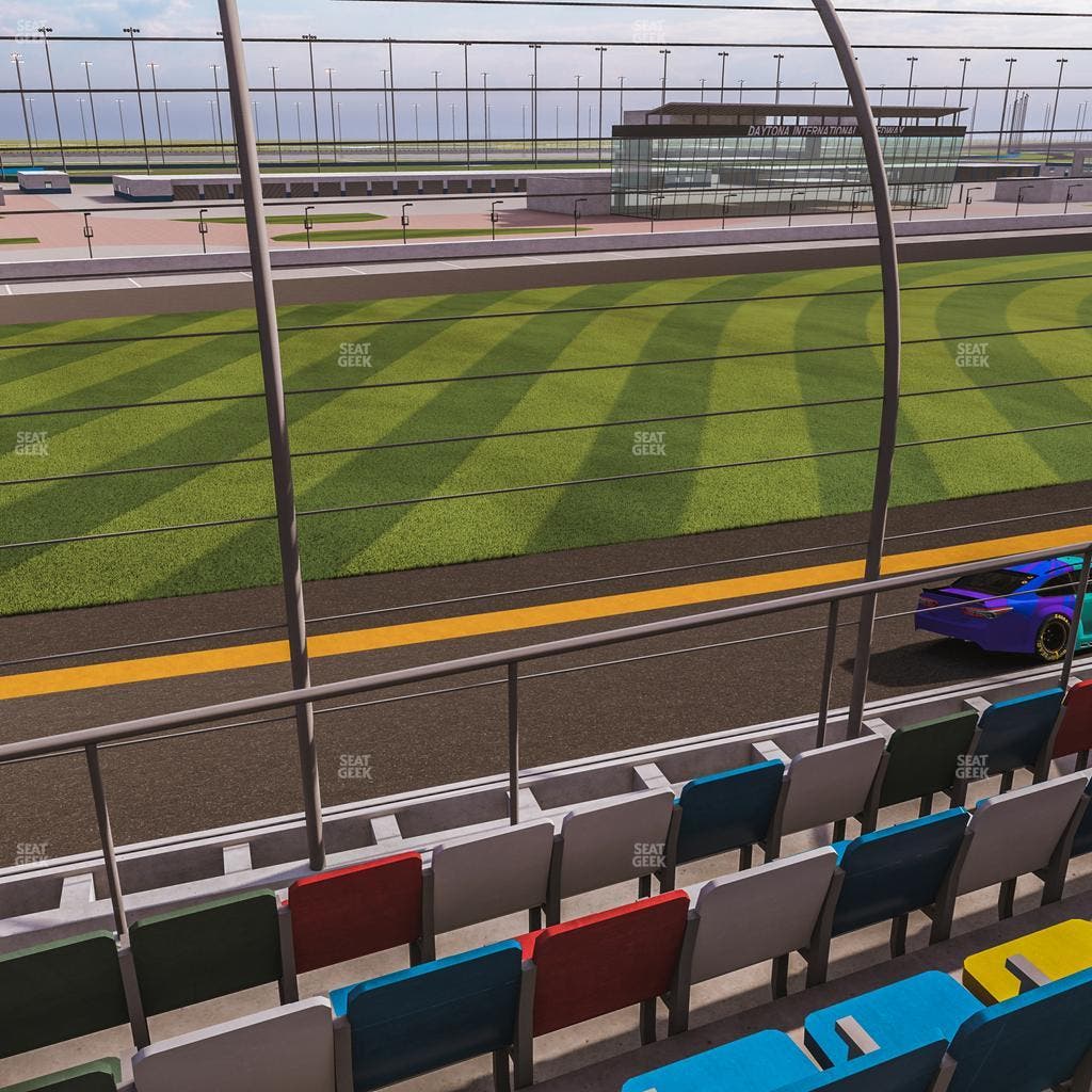 Daytona International Speedway - Section Front 140 Seat View