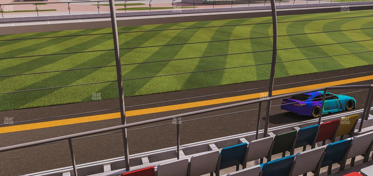 Daytona International Speedway - Section Front 140 Seat View