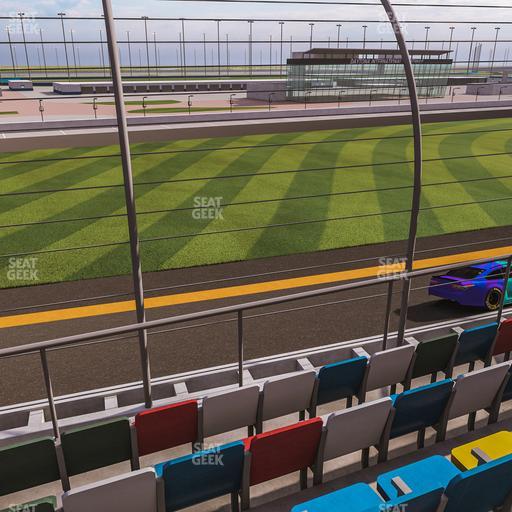 Daytona International Speedway - Section Front 140 Seat View