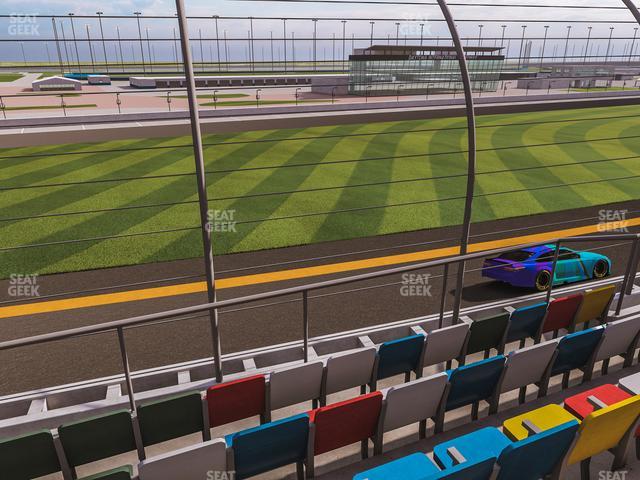 Daytona International Speedway - Section Front 140 Seat View
