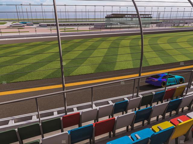 Daytona International Speedway - Section Front 140 Seat View