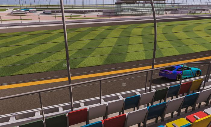 Daytona International Speedway - Section Front 140 Seat View
