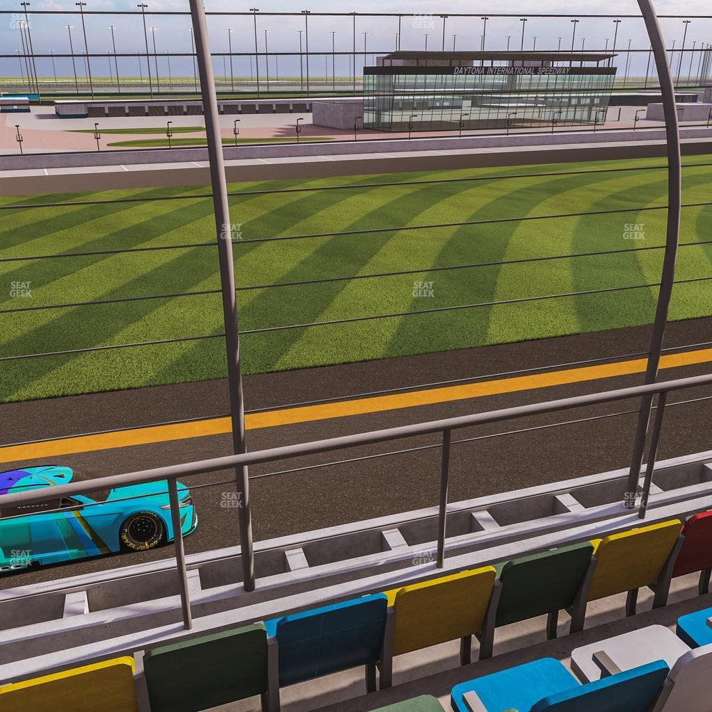 Daytona International Speedway - Section Front 141 Seat View